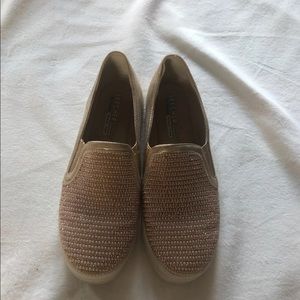 Sketcher slip on rhinestone shoes